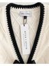 Alice + Olivia White Black Cardigan Size M - photo 3