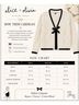 Alice + Olivia White Black Cardigan Size M - photo 4