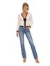 Alice + Olivia White Black Cardigan Size M - photo 1