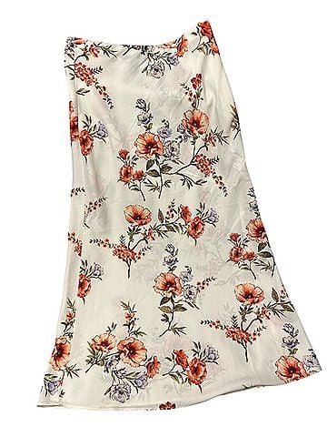 Forever 21 Silk Skirt (view 1)
