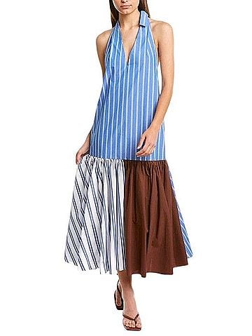 Tibi Vivian Stripe Casual Dress (view 1)