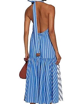 Tibi Vivian Stripe Casual Dress (view 2)