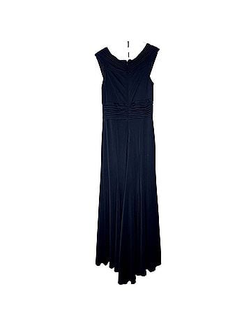 Tadashi Shoji Tadashi Collection Pleated Surplice Gown Cocktail Dress (view 2)