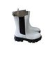 Wild Diva White Black Ankle Boots Size 8 - photo 1