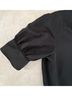 Zara 100% Polyester Black Short Sleeve Blouse Size S - photo 5