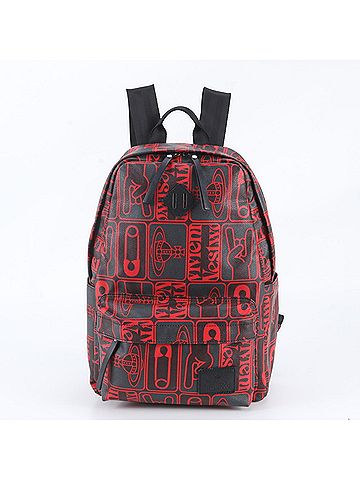 Vivienne Westwood Vivienne Westwood Orb print backpack for men (view 1)