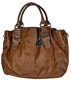Michael Kors Pebbled Leather Satchel Tote Tote (view 1)