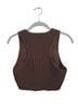 Babaton Brown Sleeveless Top Size M - photo 2