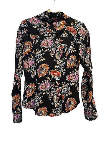 Equipment Bailey Floral Print Long Sleeve Button-Down Shirt (view 2)