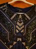 Express Blue Cocktail Dress Size L - photo 3