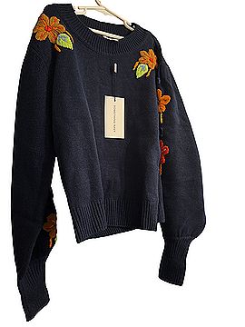 Something Navy Pullover Sweater (view 1)