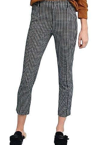 Anthropologie Essential Slim Cropper Trouser Dress Pants (view 1)