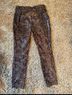 Blank NYC Snake Print Multi Color Leather Pants Size 26 - photo 6