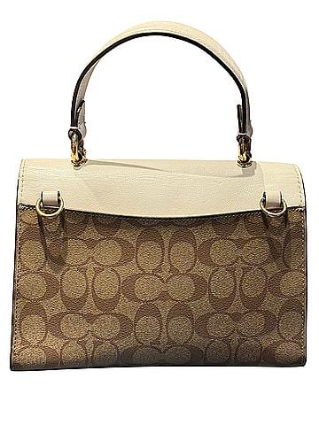 Coach Tilly Top Handle Leather Satchel (view 2)
