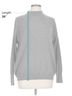 Neiman Marcus Solid Gray Neiman Marcus Turtleneck Sweater Size L - photo 5