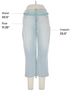 Cache Chevron-herringbone Blue Cache Jeans Size 12 - photo 5