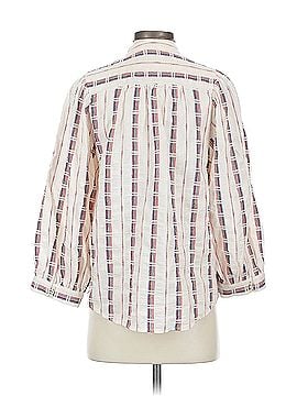 Pilcro Pilcro 3/4 Sleeve Button Down Shirt (view 2)