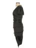 Cache 100% Polyester Solid Black Cache Cocktail Dress Size 4 - photo 4
