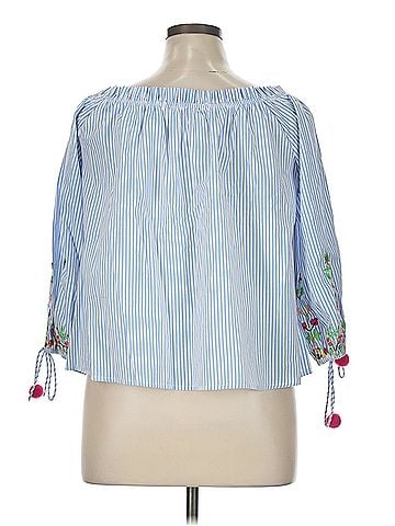 Hazel Peasant blouse Hazel 3/4 Sleeve Blouse (view 2)