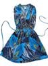 Cache Floral Blue Green Tank Top Size M - photo 1