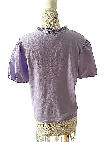 J.Crew Factory Store Short Sleeve Blouse (view 2)