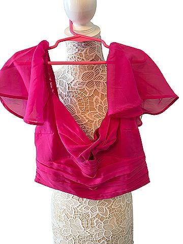 Abercrombie & Fitch Short Sleeve Blouse (view 1)