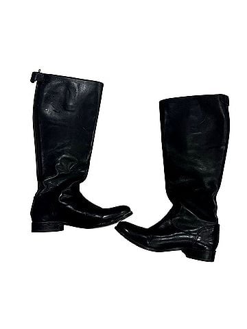 FRYE Melissa Riding Black Boots (view 1)