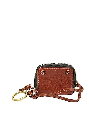 Chloé Chloé Chloe wallet/coin case, brown leather, women's. (view 1)