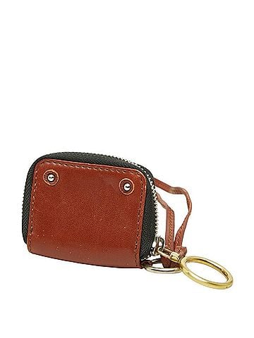 Chloé Chloé Chloe wallet/coin case, brown leather, women's. (view 2)