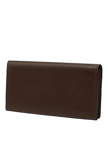 Burberry Burberry Nova Check Long Wallet, Brown Leather, Women's BURBERRY (view 2)