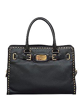 Michael Kors Studded Hamilton Leather Tote (view 1)
