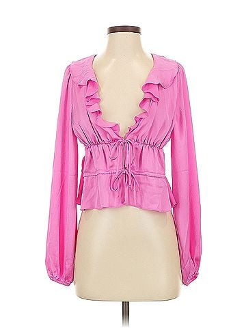 Lovers + Friends Lovers + Friends Long Sleeve Blouse (view 1)