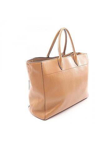 Prada Prada CITY CALF 2-Way Tote Bag/Handbag, Leather, Women's, Brown (view 2)