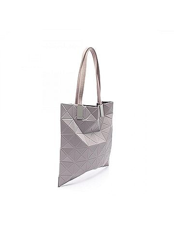 Issey Miyake BAO ISSEY MIYAKE TRACK Tote Bag Handbag, Polyester, Women's, Gray (BB48-AG861) (view 2)