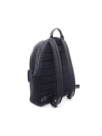 Christian Dior Christian Dior Dior 8 Oblique Backpack/Handbag, Canvas and Leather, Men's, Gray/Black (view 2)