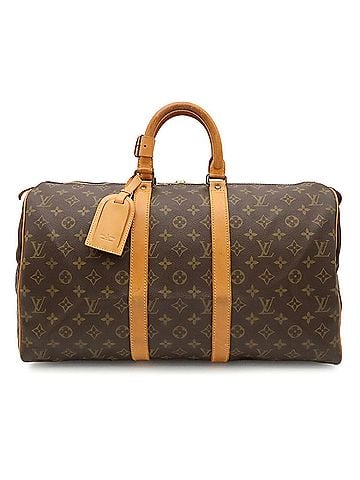Louis Vuitton LOUIS VUITTON Louis Vuitton Monogram Keepall 45 Boston Bag Handbag Travel M41428 (view 2)