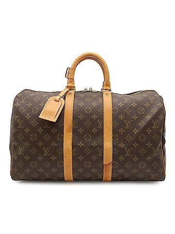Louis Vuitton LOUIS VUITTON Louis Vuitton Monogram Keepall 45 Boston Bag Handbag Travel M41428 (view 2)