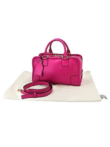 Loewe Loewe Amazona 28 2-way Handbag Shoulder Bag Leather Pink Gold Hardware (view 2)