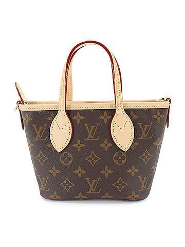 Louis Vuitton Louis Vuitton Neverfull BB Monogram 2-way Tote Shoulder Handbag Brown Beige M46705 RFID (view 2)