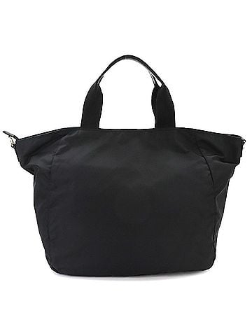 Prada Prada PRADA 2-way Tote Shoulder Handbag Nylon Leather Nero BR4051 Silver Hardware Bag (view 2)