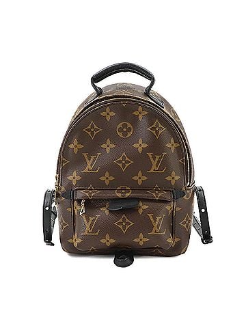 Louis Vuitton Louis Vuitton Monogram Palm Springs Mini Backpack, Brown, M44873 RFID (view 1)