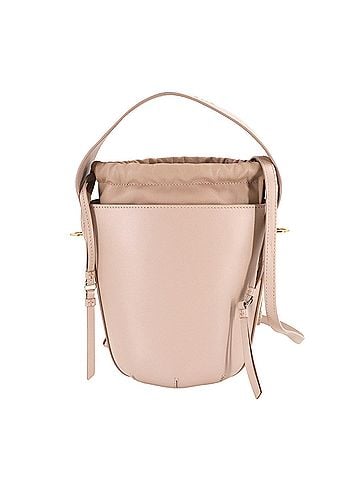 Chloé Chloé Chloe Sense Bucket 2-way Hand/Shoulder Handbag, Leather, Pink, CHC23US420I60, Gold Hardware, Bag (view 2)