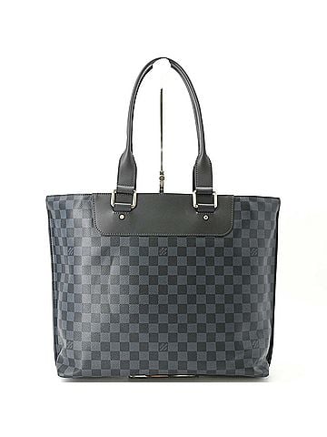 Louis Vuitton LOUIS VUITTON Damier Cobalt Cabas Voyage Tote Bag for Men N41397 (view 2)