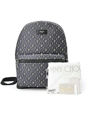 Jimmy Choo JIMMY CHOO WILMER XPO Backpack JC Monogram Grey Sage Men's Women's J000161023001 (view 2)