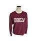 Obey Burgundy Sweatshirt Size M - photo 1