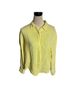 Piombo 100% Cotton Yellow Button-Down Shirt Size M - photo 1