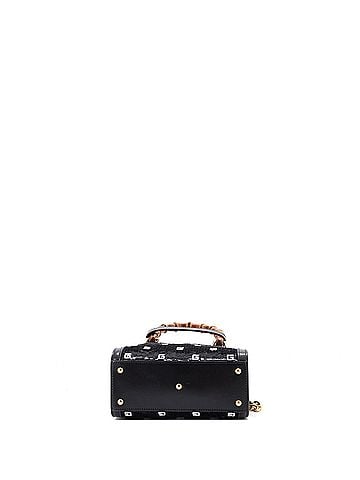 Gucci Diana NM Bamboo Handle Tote Sequin and Bead Embelished Leather Mini (view 2)