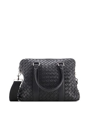 Bottega Veneta Convertible Zip Briefcase Intrecciato Nappa Medium (view 1)