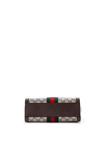 Gucci Ophidia Top Handle Tote GG Coated Canvas Small (view 2)