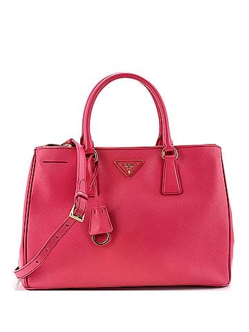 Prada Double Zip Lux Tote Saffiano Leather Medium (view 1)